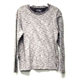 PD&C women's long sleeves tee shirt Size :M grey